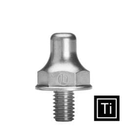 Horst Cross Spikes™ - Titanium, Mini (12.2mm), 4-Pack